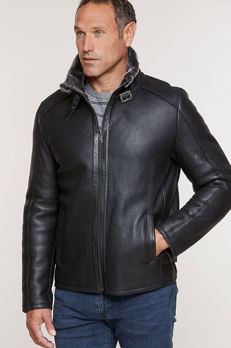 Lance Spanish Shearling Sheepskin Jacket – Big