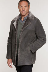 Merino Shearling Sheepskin Car Coat