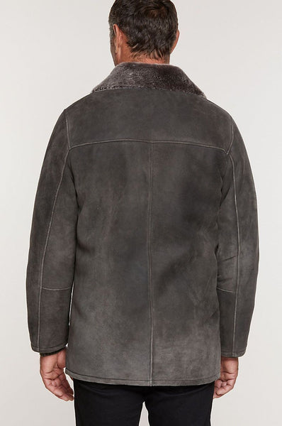 Merino Shearling Sheepskin Car Coat