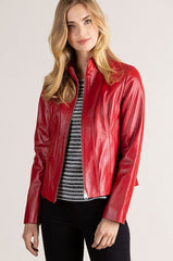 Greenwich Lambskin Leather Jacket