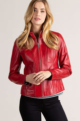 Greenwich Lambskin Leather Jacket