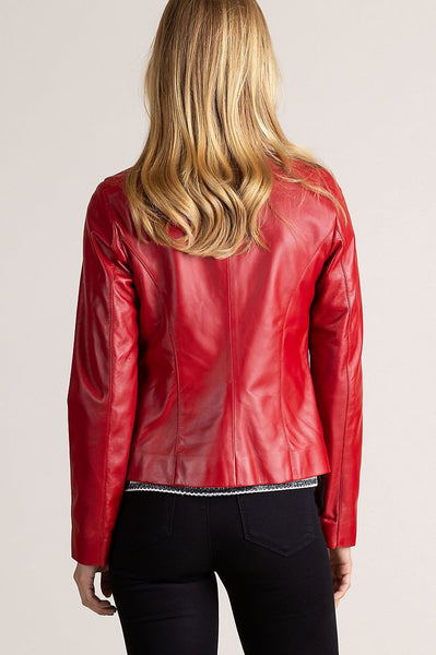 Greenwich Lambskin Leather Jacket