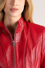 Greenwich Lambskin Leather Jacket