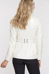 Tribeca Spanish Lambskin Leather Coat