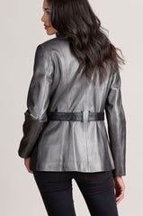 Tribeca Spanish Lambskin Leather Coat
