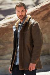 Corbin European Shearling Sheepskin Coat