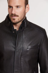Lambskin Leather Blazer Jacket