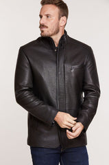 Lambskin Leather Blazer Jacket