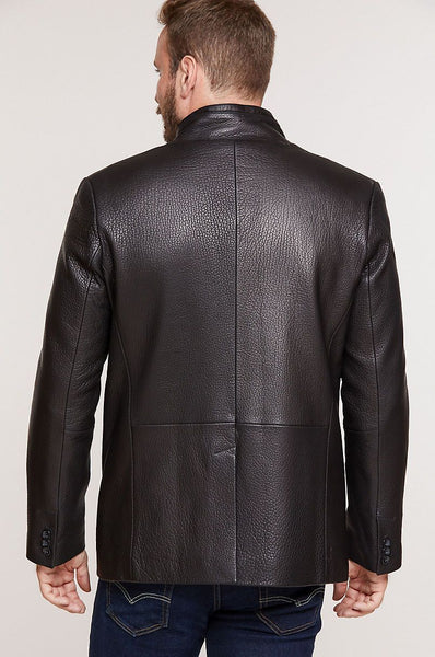 Lambskin Leather Blazer Jacket