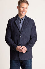 Italian Matisse Lambskin Suede Blazer
