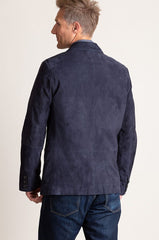 Italian Matisse Lambskin Suede Blazer