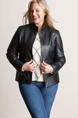 Katie Nappa Lambskin Leather Jacket