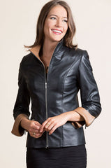 Katie Nappa Lambskin Leather Jacket