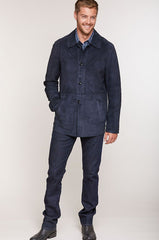 Earl Reversible Italian Lambskin Suede Blazer