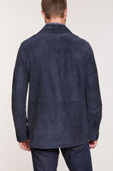 Earl Reversible Italian Lambskin Suede Blazer