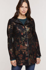 Sonia Reversible Lambskin Suede Leather Jacket