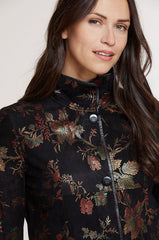 Sonia Reversible Lambskin Suede Leather Jacket