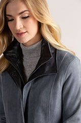 Rory Distressed Lambskin Leather Jacket