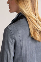 Rory Distressed Lambskin Leather Jacket