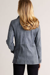 Rory Distressed Lambskin Leather Jacket