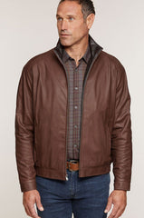 Andrew Italian Lambskin Leather Jacket