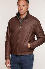 Andrew Italian Lambskin Leather Jacket