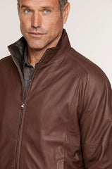 Andrew Italian Lambskin Leather Jacket