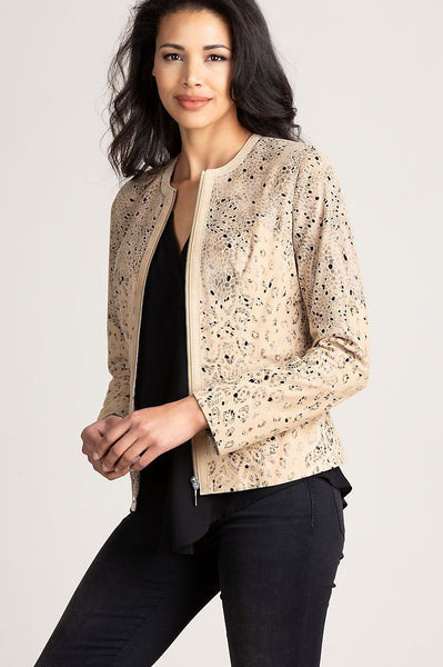 Italian Lambskin Suede Jacket