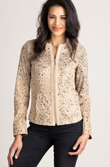 Italian Lambskin Suede Jacket
