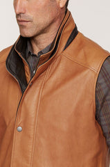 Falcon Lambskin Leather Vest