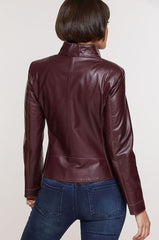 Melissa Italian Lambskin Leather Jacket