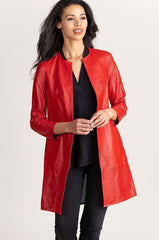 Alma Reversible Lambskin Leather Coat
