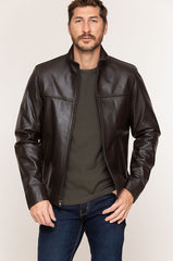 Rolf Lambskin Leather Jacket