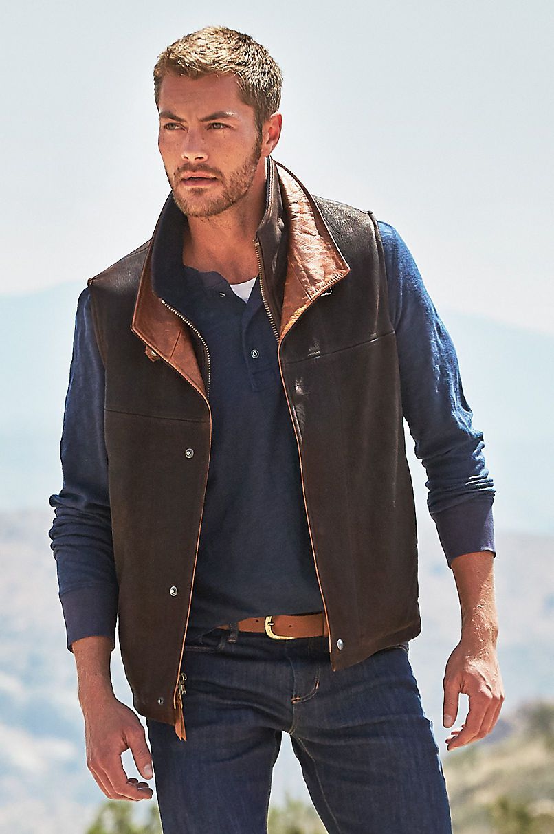 Traveler Leather Vest