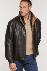 Romano Lambskin Leather Jacket - Tall (40L - 46L)
