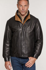 Romano Lambskin Leather Jacket - Tall (40L - 46L)