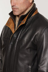 Romano Lambskin Leather Jacket - Tall (40L - 46L)