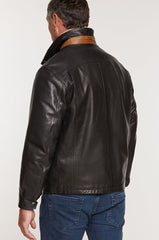 Romano Lambskin Leather Jacket - Tall (40L - 46L)