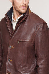 Montreaux Moroccan Lambskin Leather Blazer