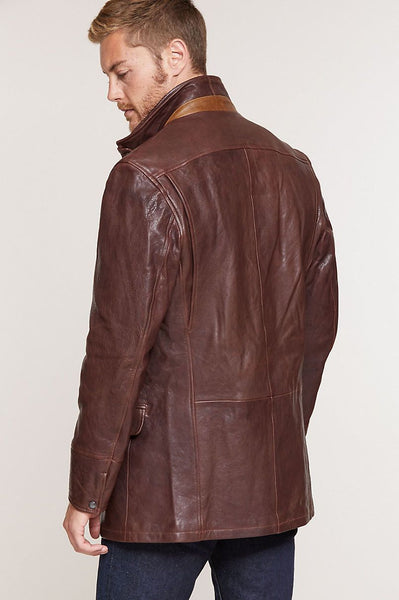 Montreaux Moroccan Lambskin Leather Blazer