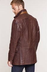 Montreaux Moroccan Lambskin Leather Blazer