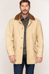 Country Gentleman Calfskin Leather Coat - Big (48 - 52)