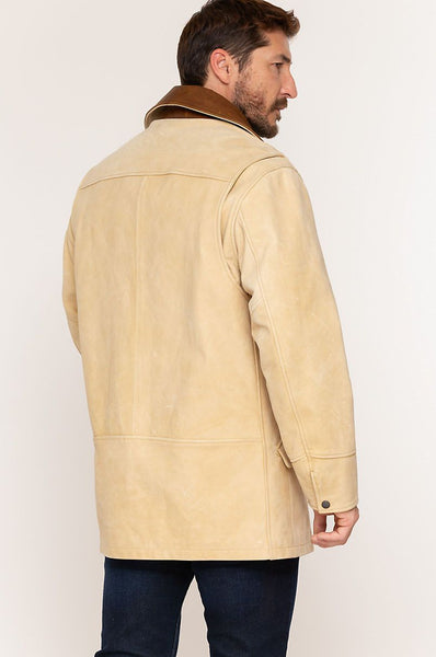 Country Gentleman Calfskin Leather Coat - Big (48 - 52)