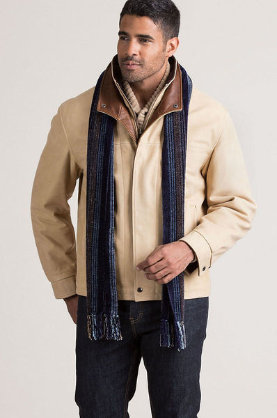 Calfskin Leather Jacket