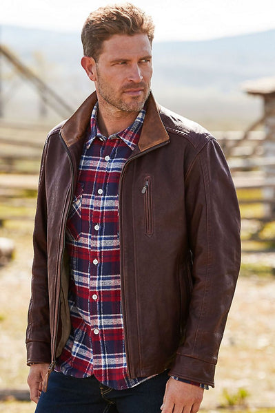 Conor North African Lambskin Leather Jacket