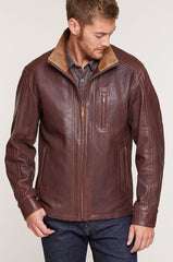 Conor North African Lambskin Leather Jacket