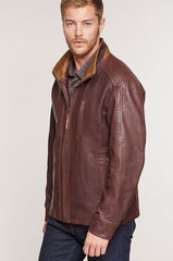 Conor North African Lambskin Leather Jacket