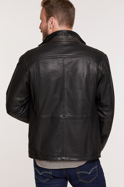 Conor South African Lambskin Leather Jacket