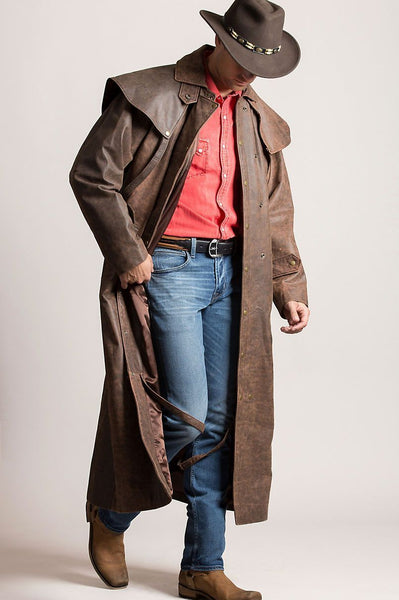Montgomery Lambskin Leather Duster