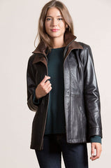 Rory English Lambskin Leather Jacket